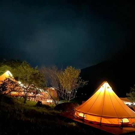Hotel Ties Camp Ground Nagiso Exteriér fotografie